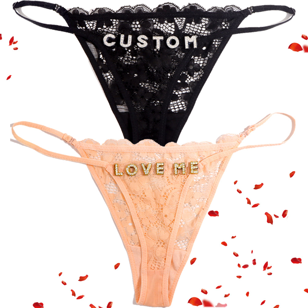 2 pieces Personalized Custom Tanga
