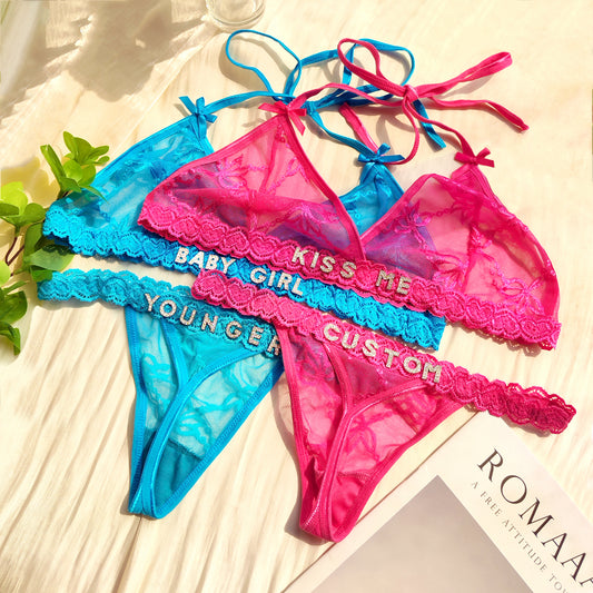Custom Thongs with Name On It