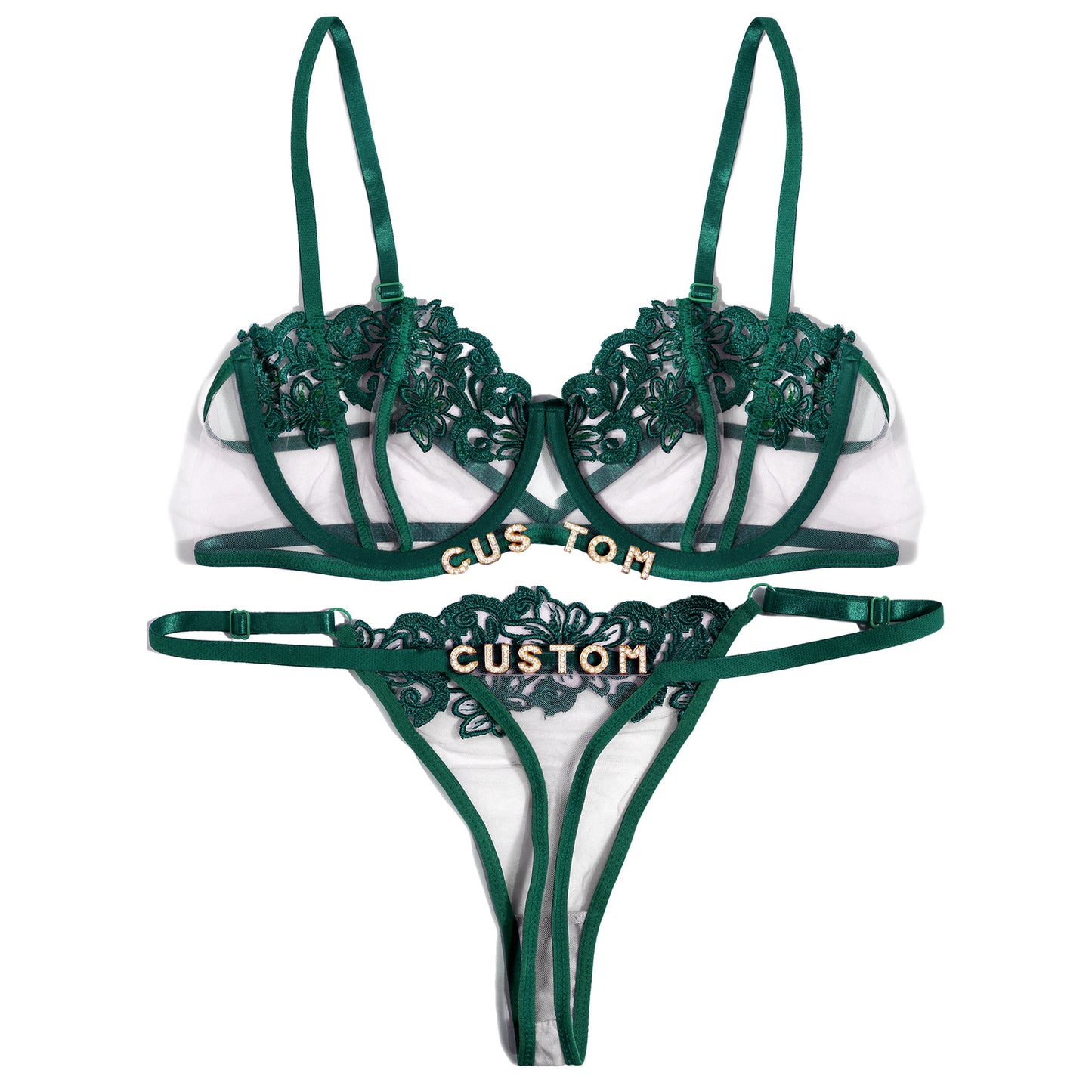 Personalized Romantic Custom lingerie Set