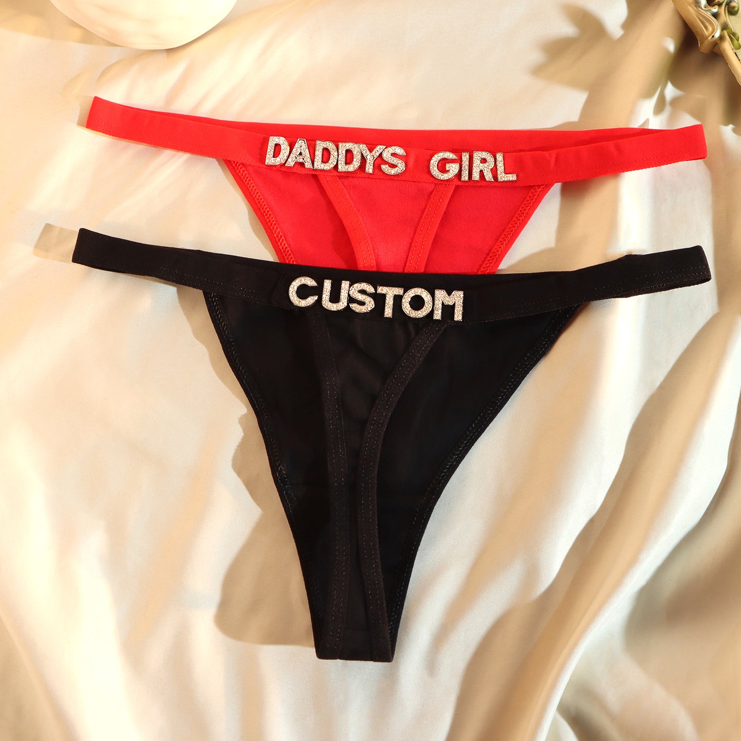 Personalized Thongs With Names,Custom Underwear for Women