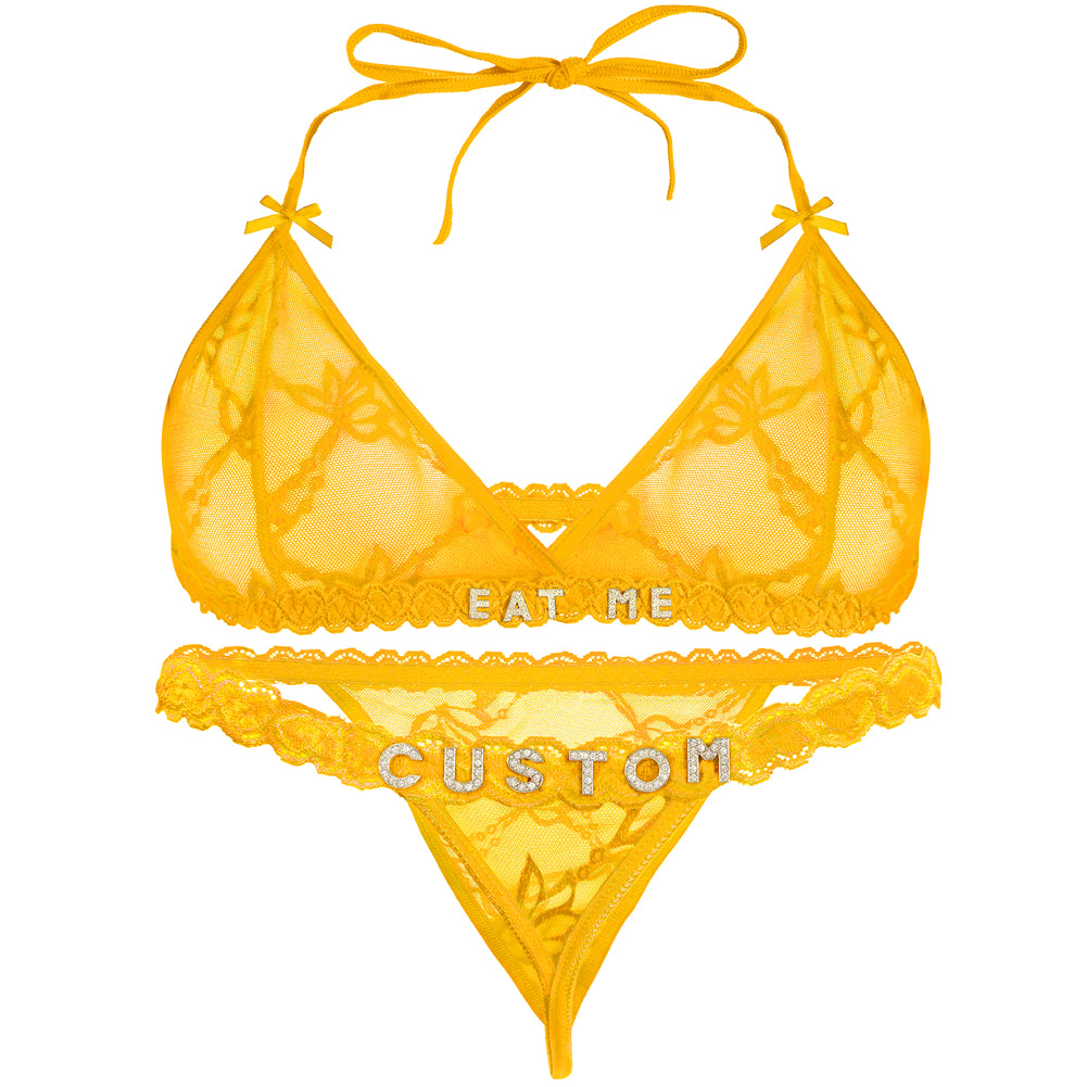 Custom Thongs with Name On It