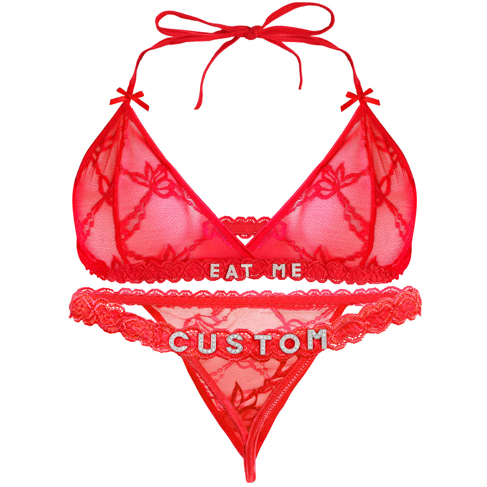 Custom Thongs with Name On It
