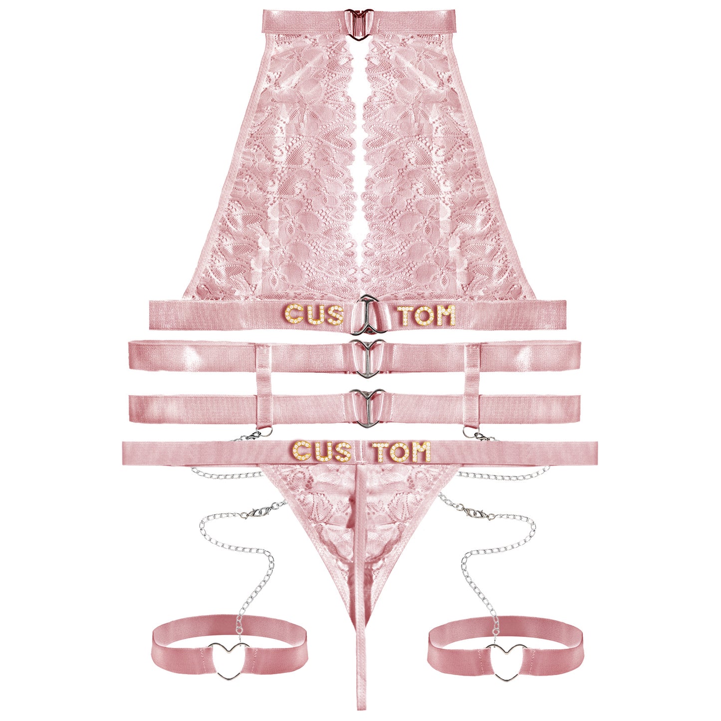 Personalized Custom Name Underwear Set  for Women